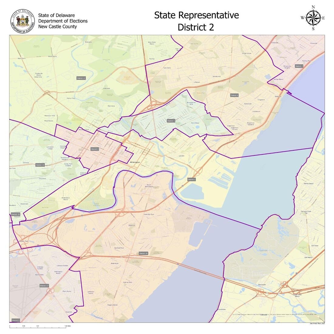 Map of District 2